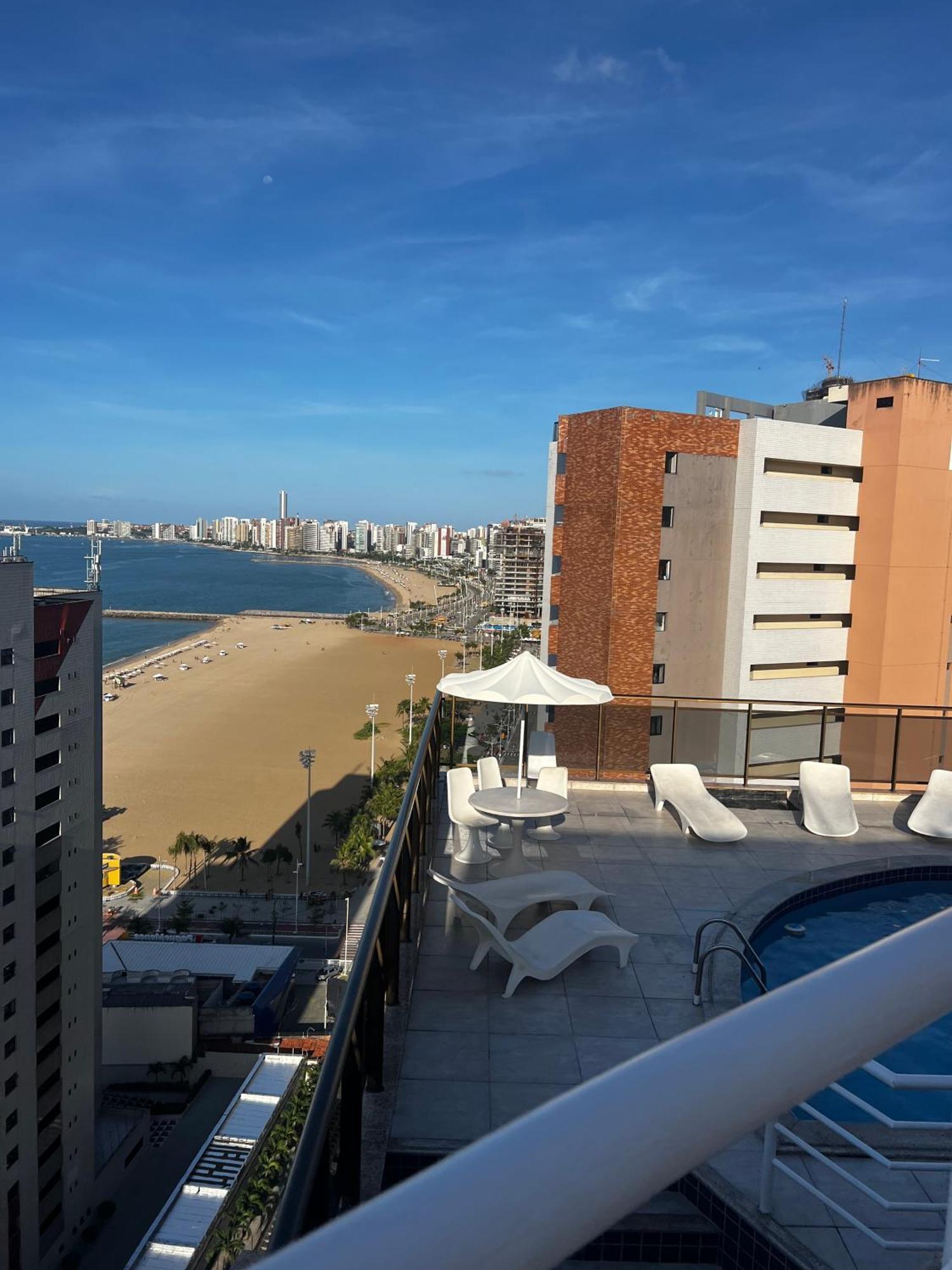 Flat Praia De Iracema Vista Mar 포르탈레자 외부 사진